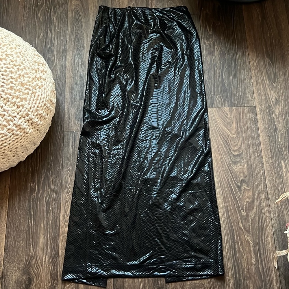 CROC STRETCH SKIRT